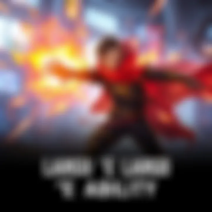 A character named Largo unleashes his E ability, surrounded by bright visual effects in a gaming environment.