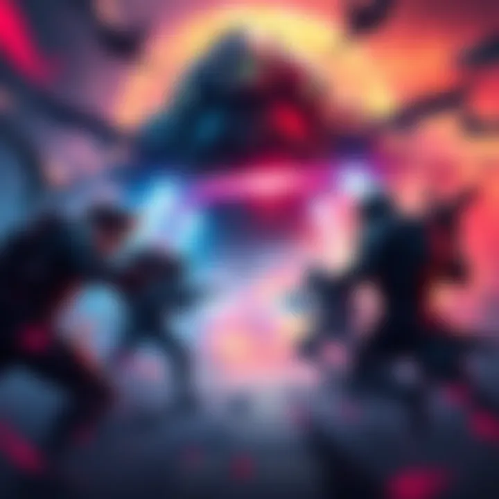 An action scene from Last Epoch showcasing new characters and gameplay in the game environment