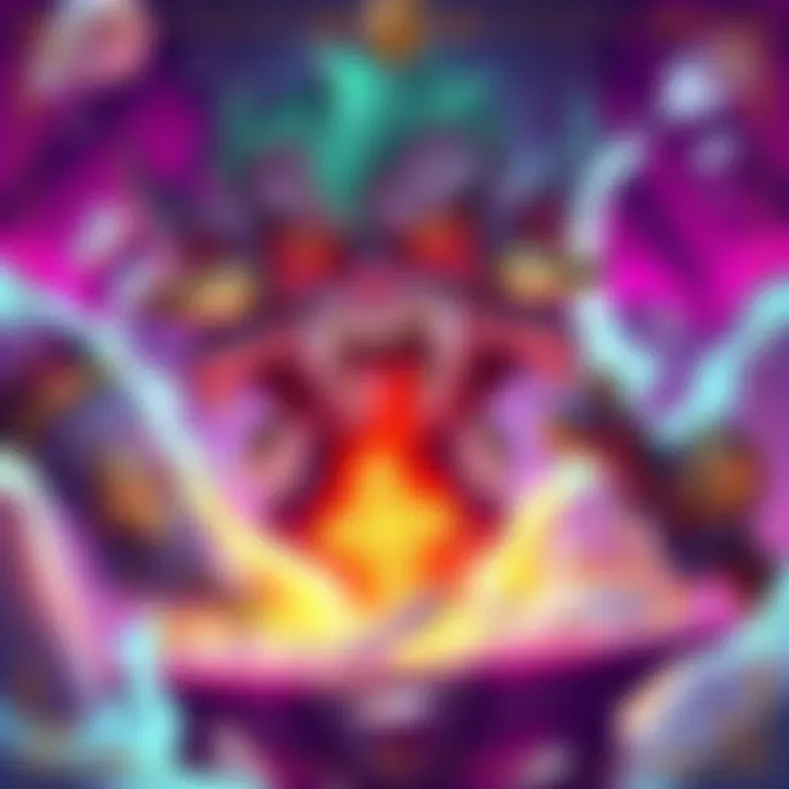 Illustration of Ogre and other LC arcana items like CM, PA, and TB.