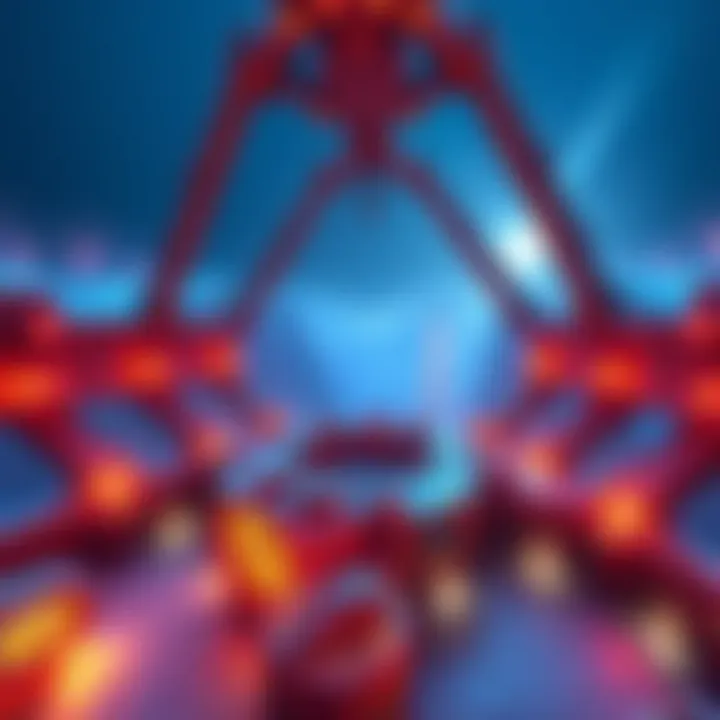 Lattice Map for HCS and Ranked Matches A view of the Lattice asymmetrical map designed for competitive game modes like Oddball, Strongholds, and King of the Hill.