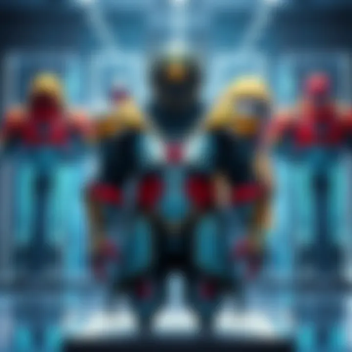 A display of colorful layered armor showcasing its unique design and features, appealing to players interested in acquiring it.