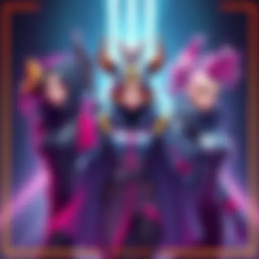 A showcase of leaked Agent Lord icons featuring characters Astra, Reyna, Clove, and a plain design for Cypher.