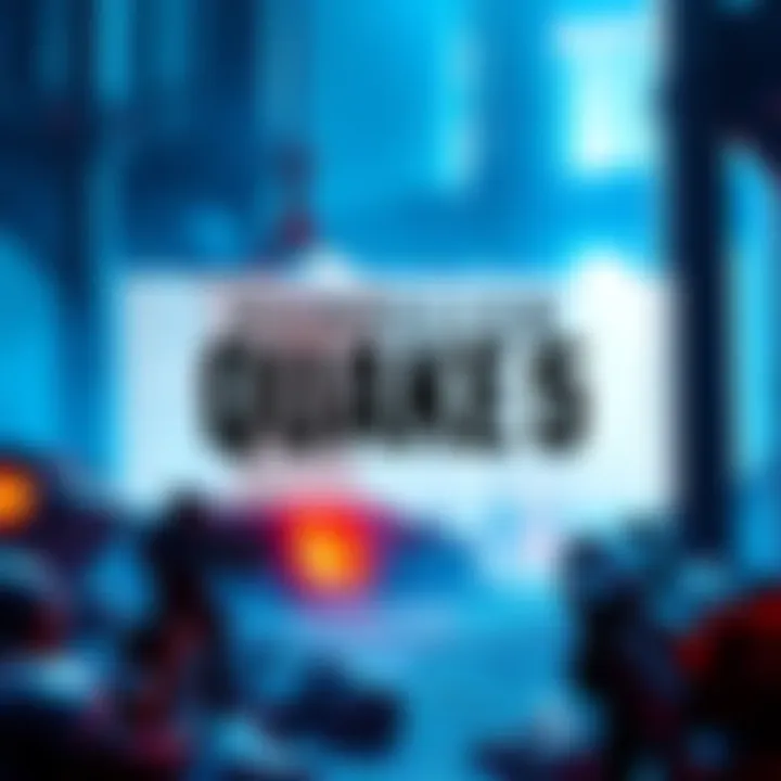 Concept art showing characters and environments from the cancelled Quake 5 game