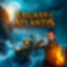 New cover design of Legacy of Atlantis featuring classic colors instead of the blue filter