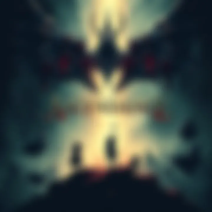 The cover art for the game Ascendance featuring dark fantasy elements and iconic characters from the Legacy of Kain series.