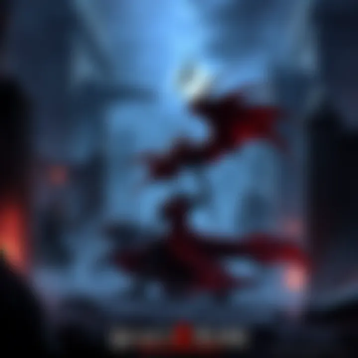 Concept art showcasing characters and environments of Legacy of Kain: Blood Omen with modern gameplay elements, depicting dark fantasy themes