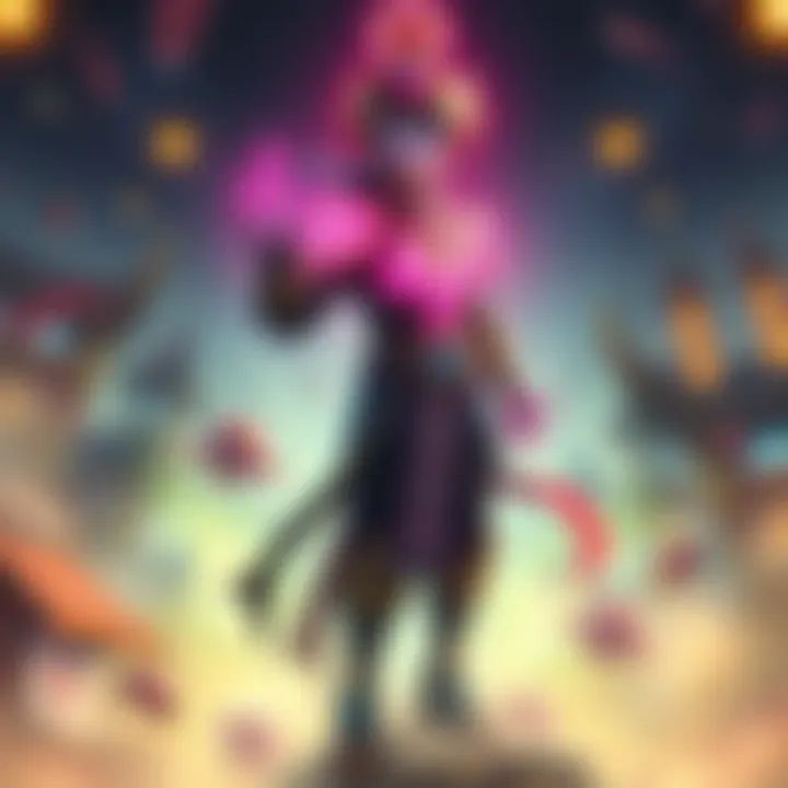 Showcasing the Legendary Kui Ji skin with holo watch and drop stance in a gaming environment.