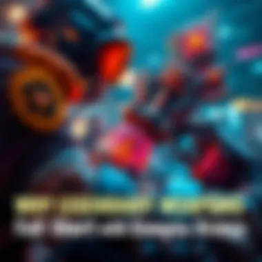 Legendary Weapons in Gameplay A player examining a legendary weapon in a game, with a focus on its details and effects in a PVP and PVE environment.