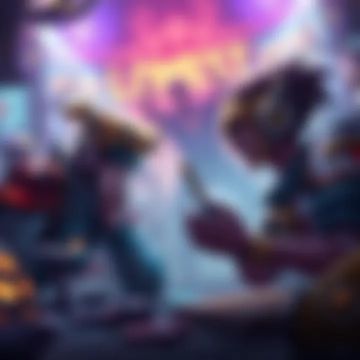 Players in a game struggling with the Legion challenge while working on Artist tasks
