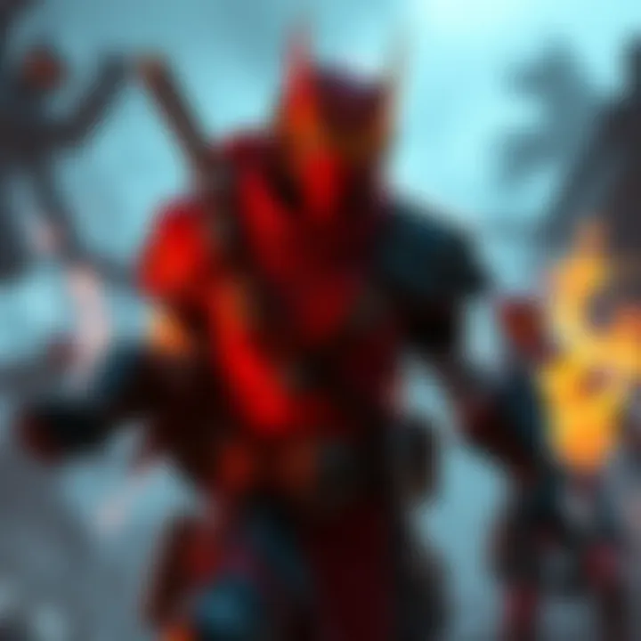 A screenshot showing the unique gameplay mechanics of Legion, including character customization and action sequences.