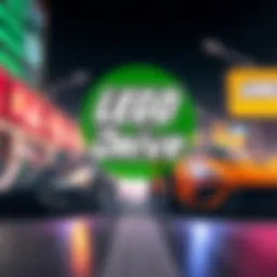Lego 2K Drive game logo with Xbox branding
