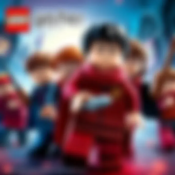 Cover art for LEGO Harry Potter Years 5-7 featuring Harry Potter and friends in a LEGO style
