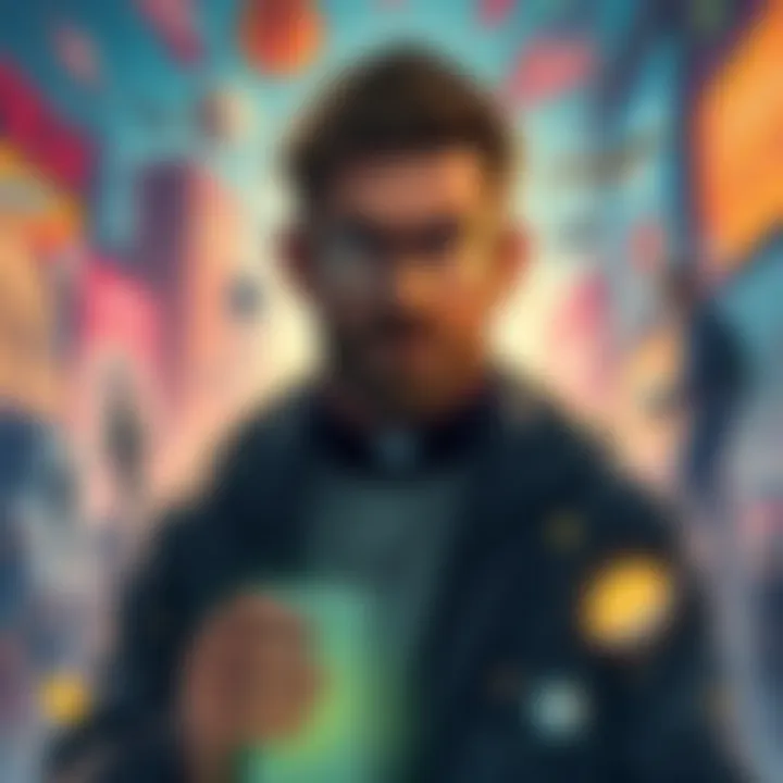 Leo Kasper in Modern Culture A depiction of Leo Kasper, a character influencing modern pop culture, surrounded by elements representing current discussions and trends.