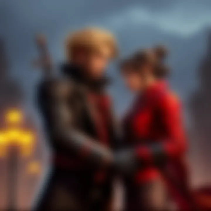Leon confronts Ada, rejecting claims of simp behavior, showcasing their dynamic in the game