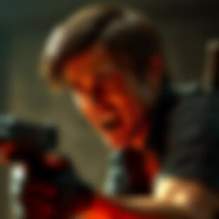 Leon Kennedy shares a humorous interaction during a memorable scene in the RE4 Remake