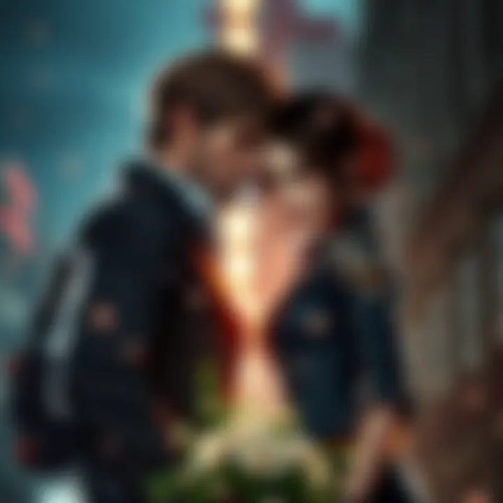 Leon Kennedy and Ada Wong Together Leon Kennedy and Ada Wong from Resident Evil stand close, showcasing their intense chemistry, hinting at a possible marriage.