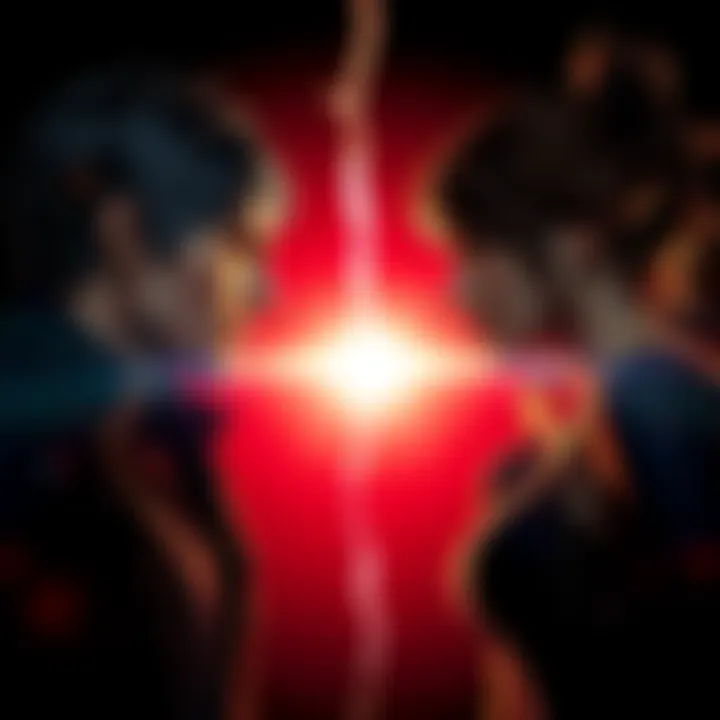 Leon and Claire Choices Leon and Claire from Resident Evil facing each other, symbolizing the choice between their story paths.