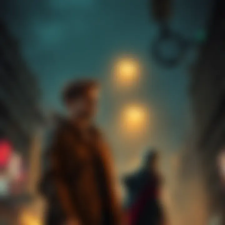 Leon confronts Ada Leon stands frustrated in front of Ada, who looks playful and coy, as tension fills the air around them.