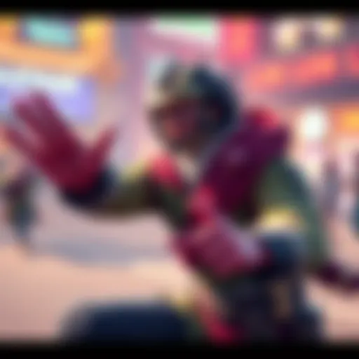 Leon Dodging in Action Leon demonstrating his dodging strategy, looking confused while evading an attack.