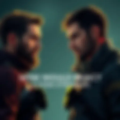 Leon listens intently to Ethan as they discuss their hardships and survival experiences