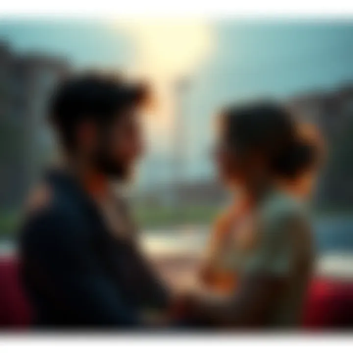 Leon and Grace sharing a moment in Requiem, showcasing their developing bond.