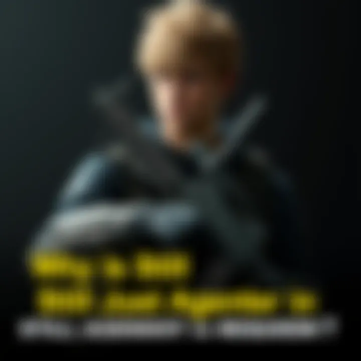 Leon Kennedy in tactical gear, looking determined while holding a firearm, set against a dark background.