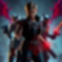 Leon Kennedy stands ready for battle against the Four Lords from Resident Evil, showcasing his determination and combat skills.