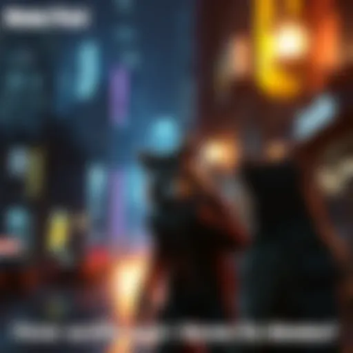 Leon facing challenges in the dark streets of Raccoon City during his adventure.