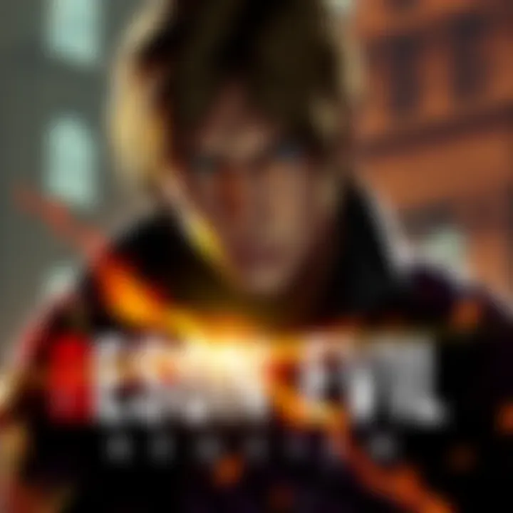 Digital illustration of Leon Scott Kennedy from Resident Evil Requiem, showcasing his character design and attitude.