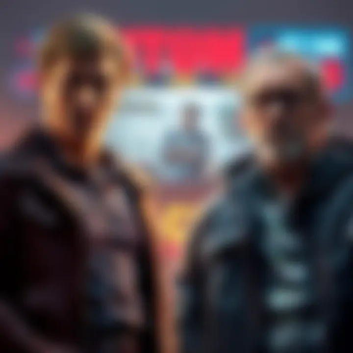 Leon Kennedy, a 51-year-old character, stands confidently next to Barry Burton, who is 53, highlighting the discussion of age in gaming.