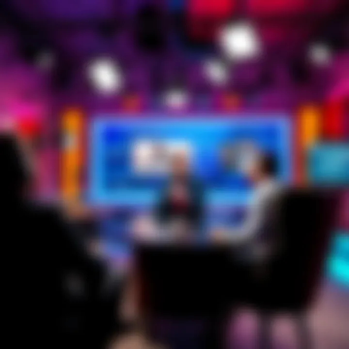 Leslie Benzies discussing gaming projects MindsEye and Everywhere in a studio setting