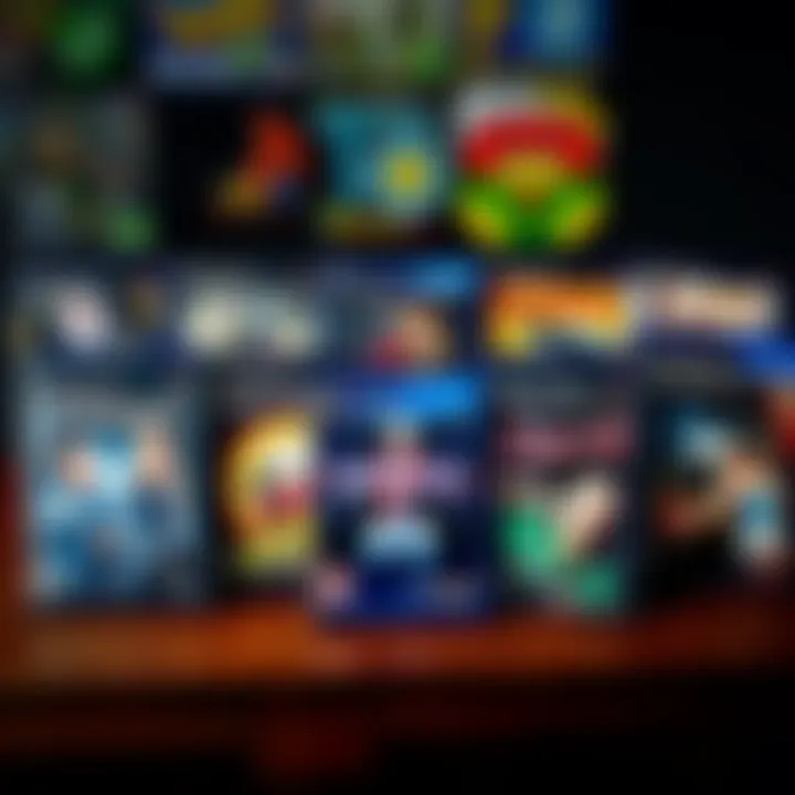 A collection of lesser-known PlayStation 2 game covers, featuring titles like Evergrace, displayed on a wooden table.