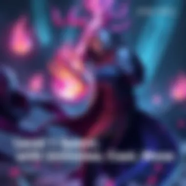 Level 1 Spell with Unlimited Range A fantasy scene showing Dark Seer using Vacuum spell with glowing energy, affecting enemies from a distance.