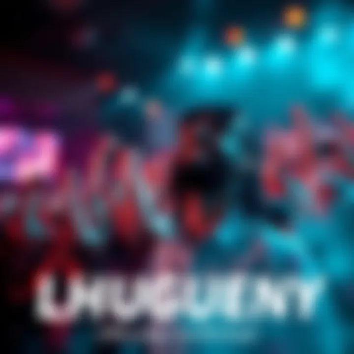 Lhugueny announced as a participant in a major upcoming event, with excited fans in the background.