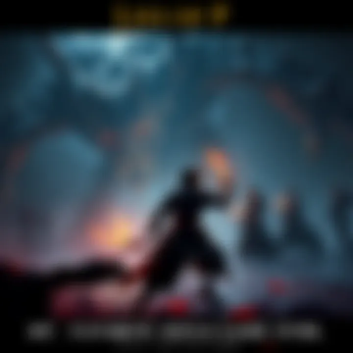 Lies of P Character in Action A character from Lies of P battles a stunning boss in a dark, immersive environment with emotional NPCs in the background.