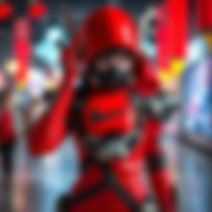 Cosplayer in Lies of P costume A cosplay enthusiast dressed as a character from Lies of P, showcasing detailed costume design and accessories.