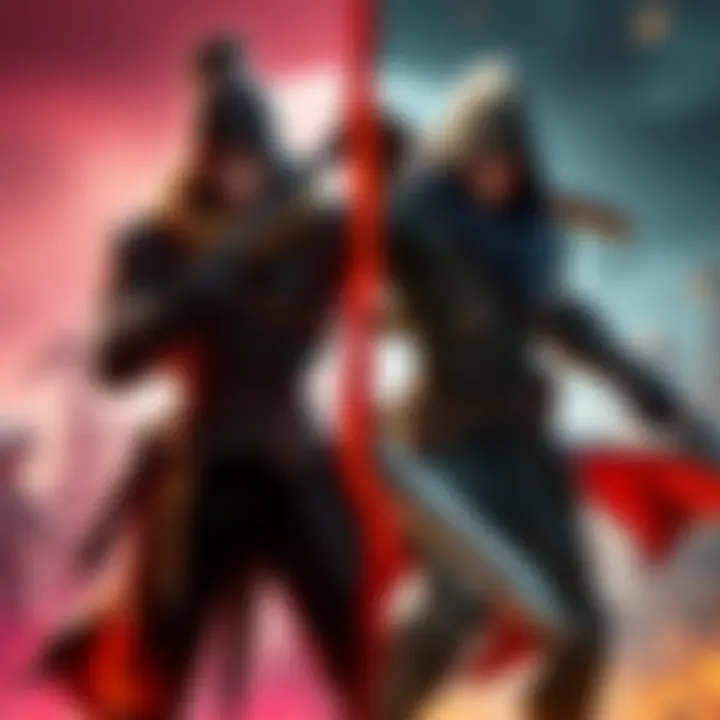 Side-by-side comparison of Lies of P character and Mortal Shell 2 warrior in an action scene