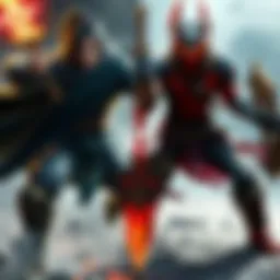 Side-by-side comparison of Lies of P and Mortal Shell game characters in an action pose, showcasing their unique styles and weapons.