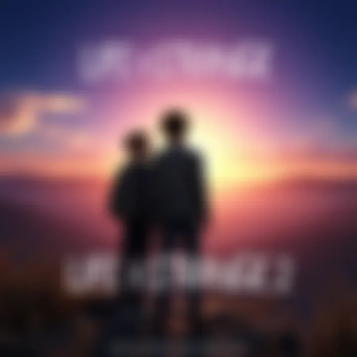 Life is Strange 2 Redemption Ending Scene Sean and Daniel standing together, looking towards a bright horizon, symbolizing hope and a new beginning after their journey.