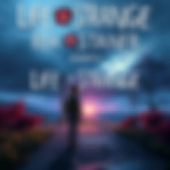 Cover art showing improved graphics of Life is Strange remastered with a character standing in a scenic background