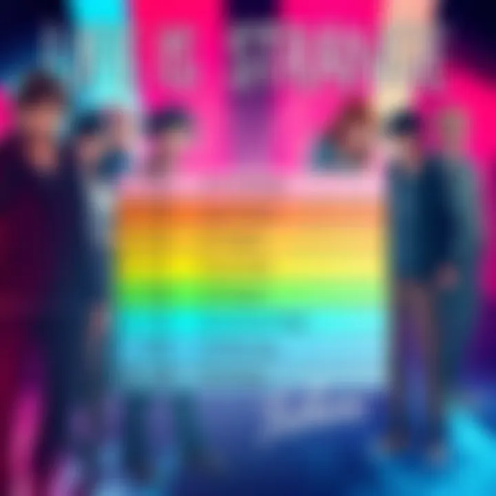 A colorful tier list featuring characters from the Life Is Strange series ranked by popularity, with fan art style illustrations of key characters and tiers labeled.