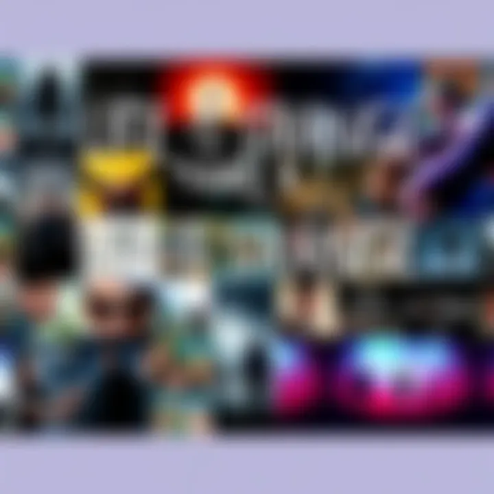 A collage of game, comic, show, and movie covers reflecting small-town oddities and supernatural themes