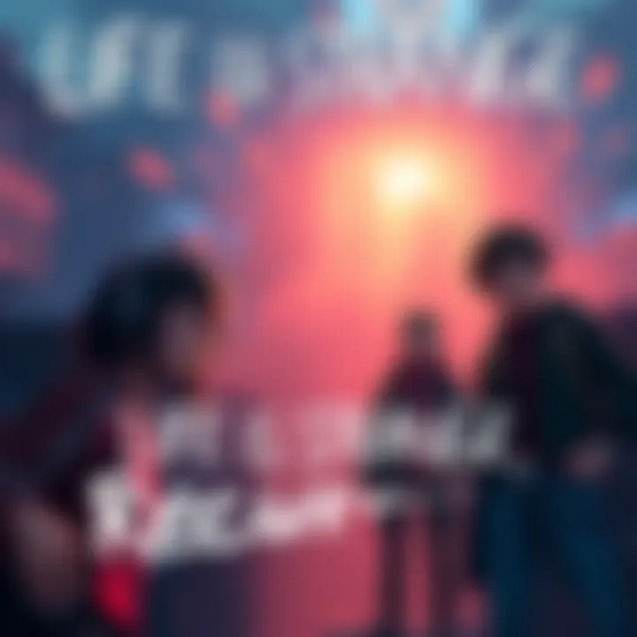 Life is Strange Recursion Audio Drama Cover Cover of Life is Strange: Recursion showing key characters from the audio drama in an engaging scene