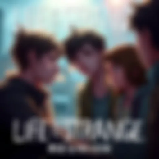 A scene showcasing characters from Life is Strange: Reunion in an emotional moment, highlighting their expressions and interaction.
