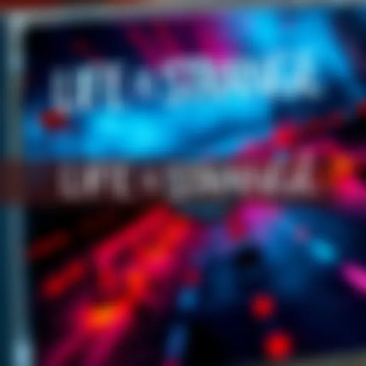 Close-up of the Life is Strange soundtrack CD with vibrant cover art