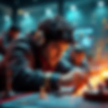 Lifeweaver making a strategic move in a game scenario, showing intense focus and engagement