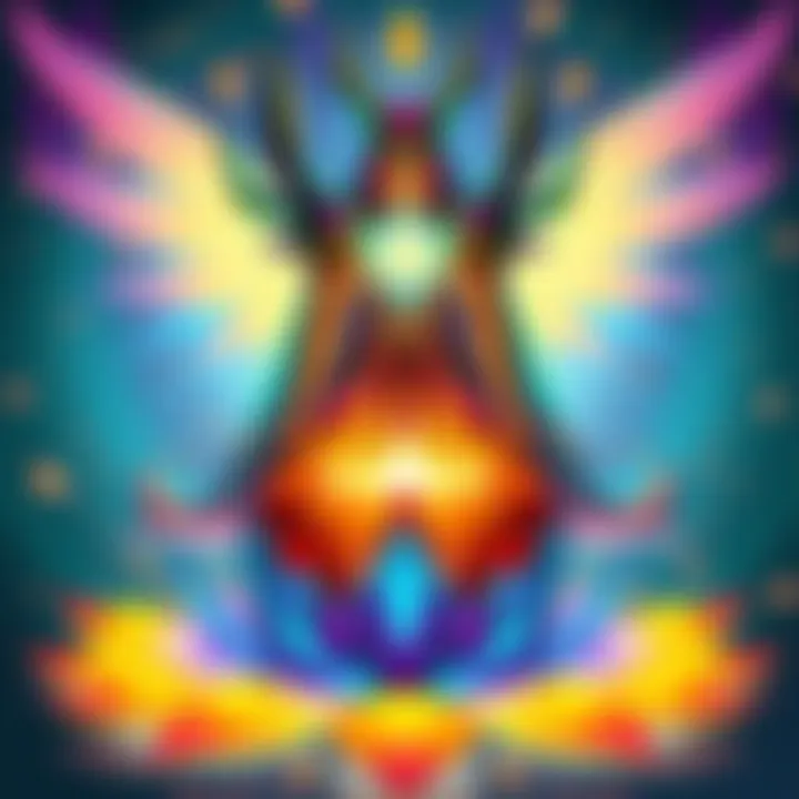 Lifeweaver character using a healing ability with a vibrant Petal platform underneath, surrounded by bright colors and energy effects