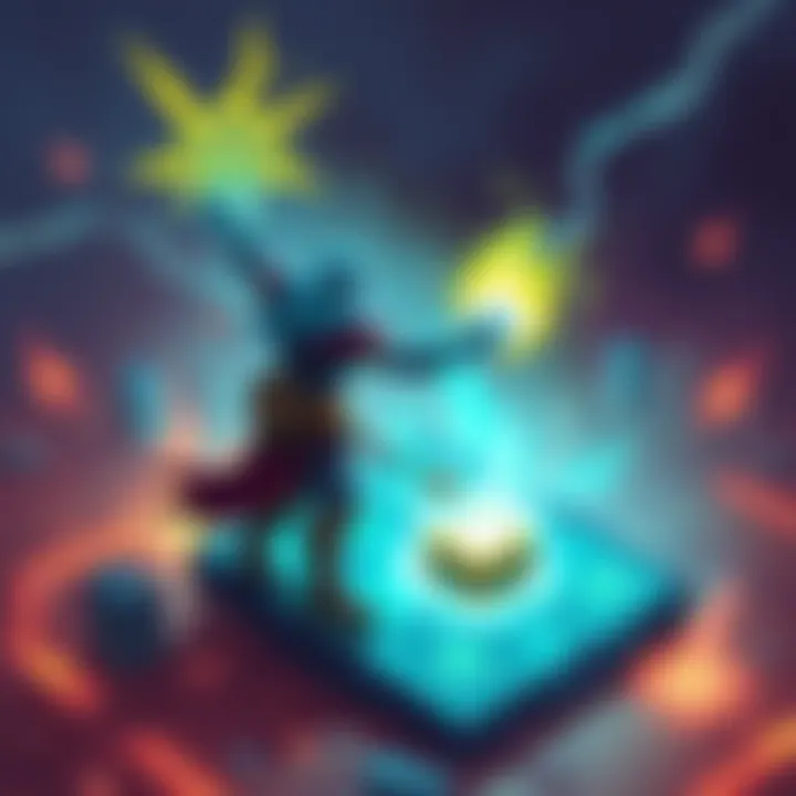 Illustration showing Lifeweaver's character with magical effects impacting a game board, symbolizing his powerful influence even when absent