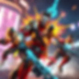 LifeWeaver using his healing abilities in a game, surrounded by teammates, highlighting gameplay disruption