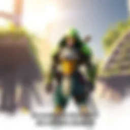 Lifeweaver, an Overwatch hero, stands confidently in a bright, lush environment, showcasing his unique abilities and balanced nature in gameplay.
